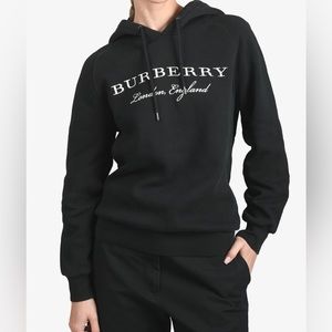 Authentic Burberry S London Black Cotton Logo
Hoodie Condition: Gently used
